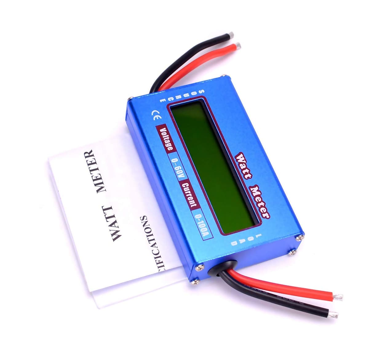 ARCELI analizor putere DC 60V/100A LCD digital tester baterie voltmetru ampermetru