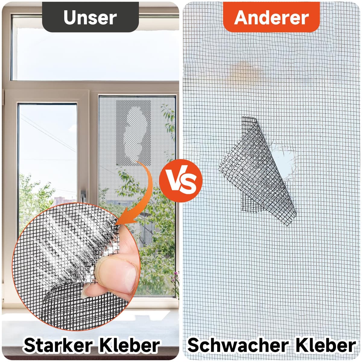 MLEJU bandă reparație plasă țânțari 10 cm x 6 m, autoadezivă, impermeabilă – gri