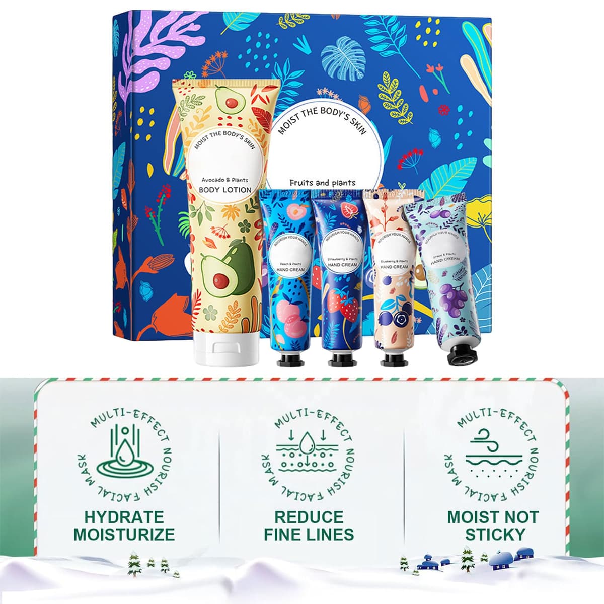 Cremă hidratantă pentru mâini pentru piele uscată – cadou de Crăciun