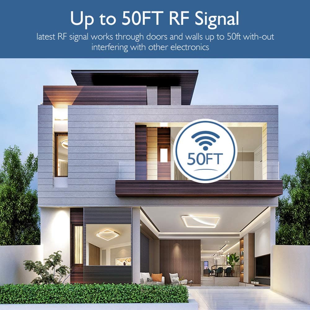 Intrerupător Telecomandă Wireless RF Inteligent 1-Canal 1000W – 220V