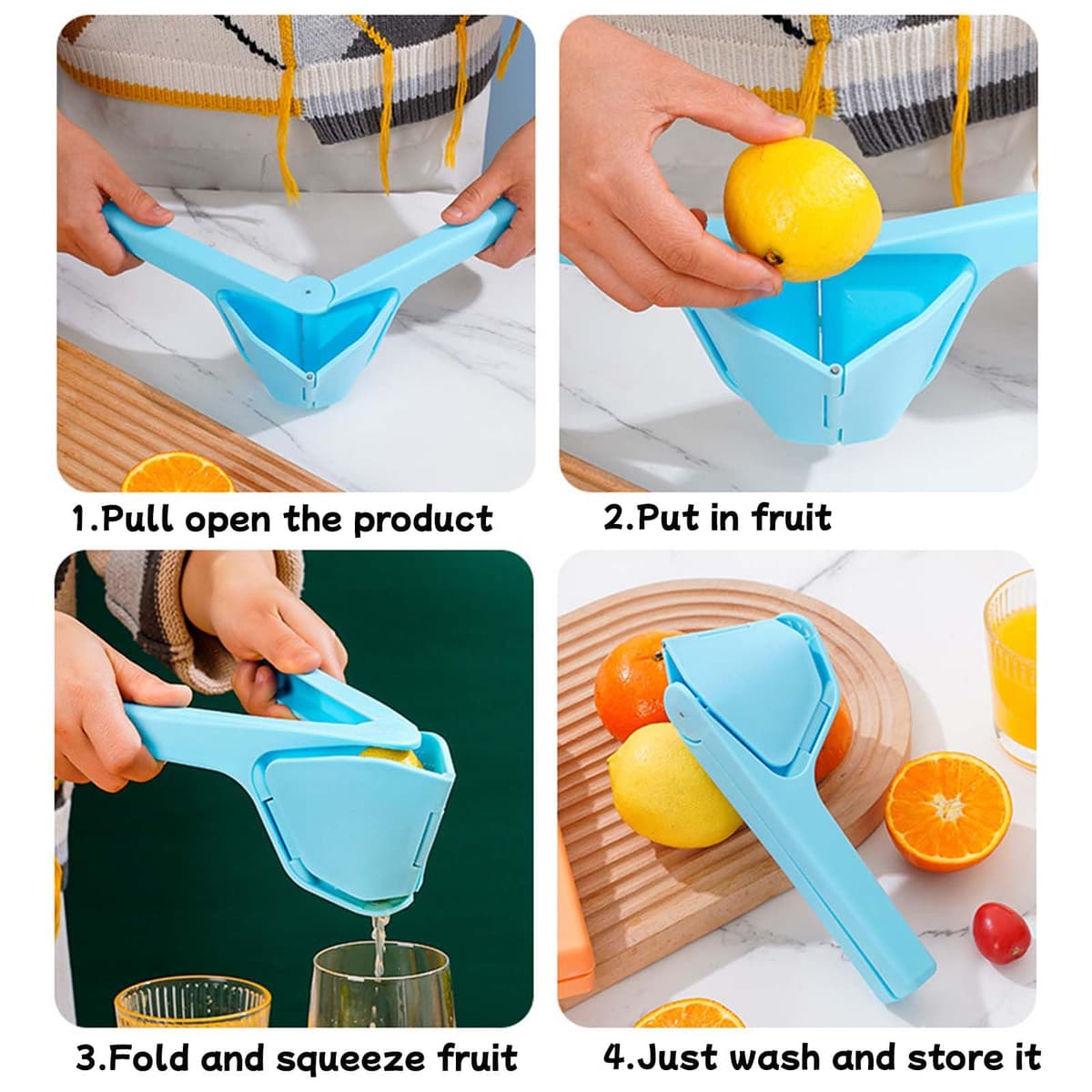 Storcător manual citrice lămâi presă manuală fructe citrice – Calitate premium
