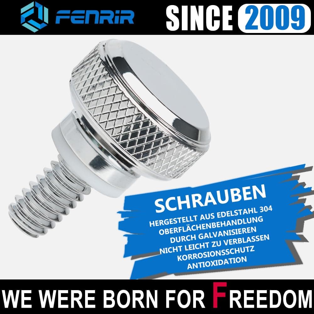 Fenrir șurub eliberare rapidă scaun motocicletă oțel inoxidabil – pentru Harley Davidson