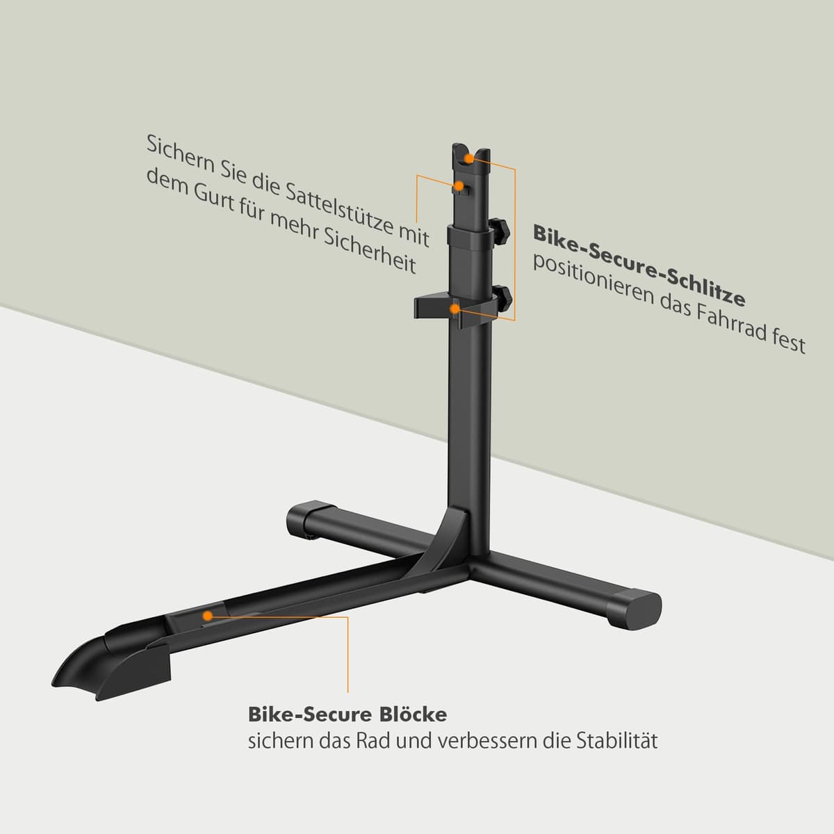 Mimoke suport bicicletă vertical - suport depozitare bicicletă vertical pentru interior garaje