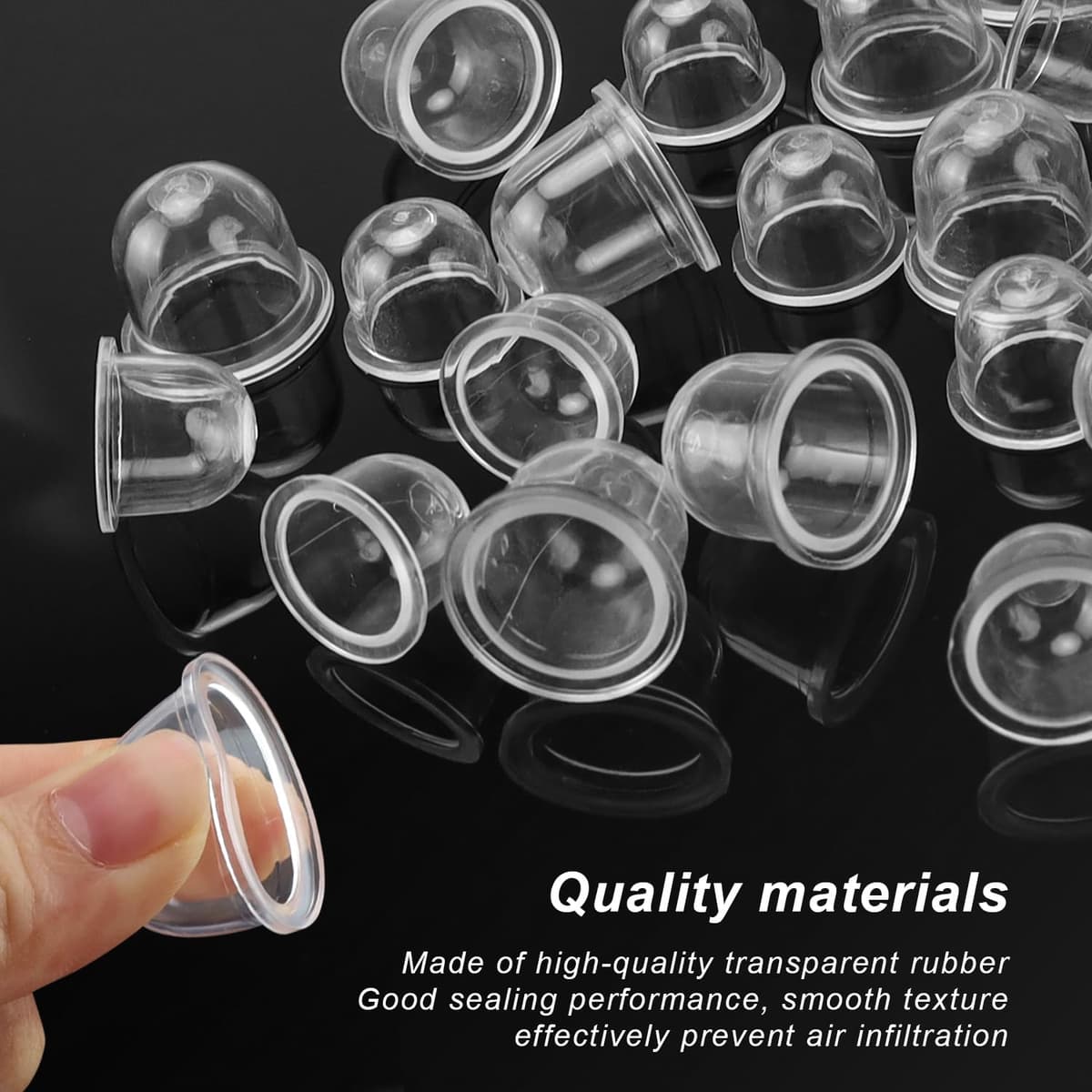 24 buc bulbi amorsare, MYLERCT 2 mărimi bulbi carburator, pentru drujbă, suflante, trimmer