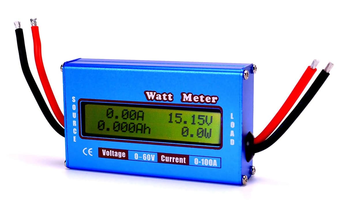 ARCELI analizor putere DC 60V/100A LCD digital tester baterie voltmetru ampermetru