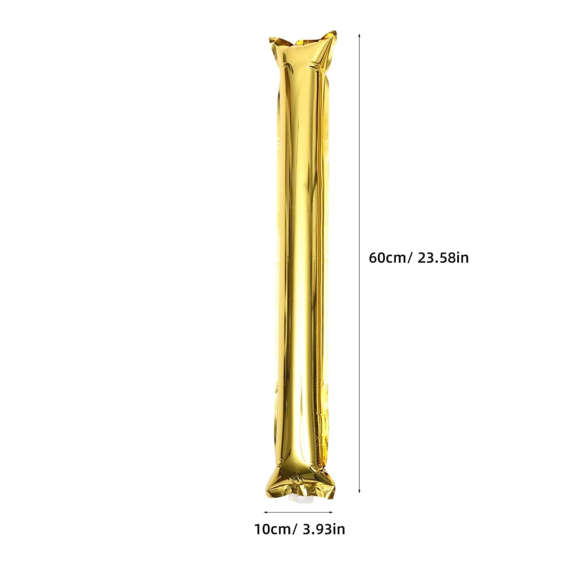 Baghete Gonflabile Zgomotoase Folie Aurie Thundersticks – 60cm