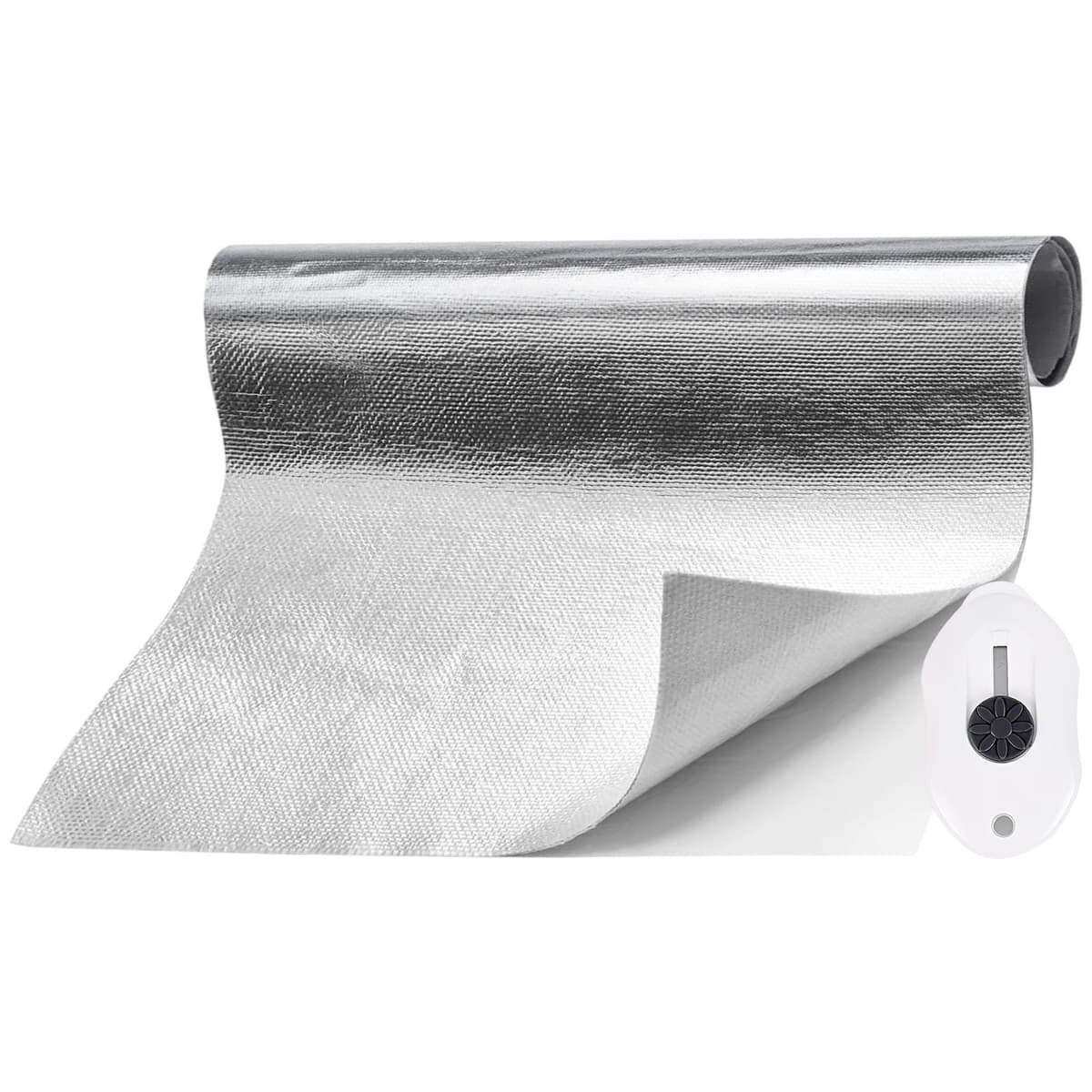 Covoraș Protecție Căldură Autoadeziv Folie Aluminiu Fibră Sticlă 0.2mm - 30 x 400cm