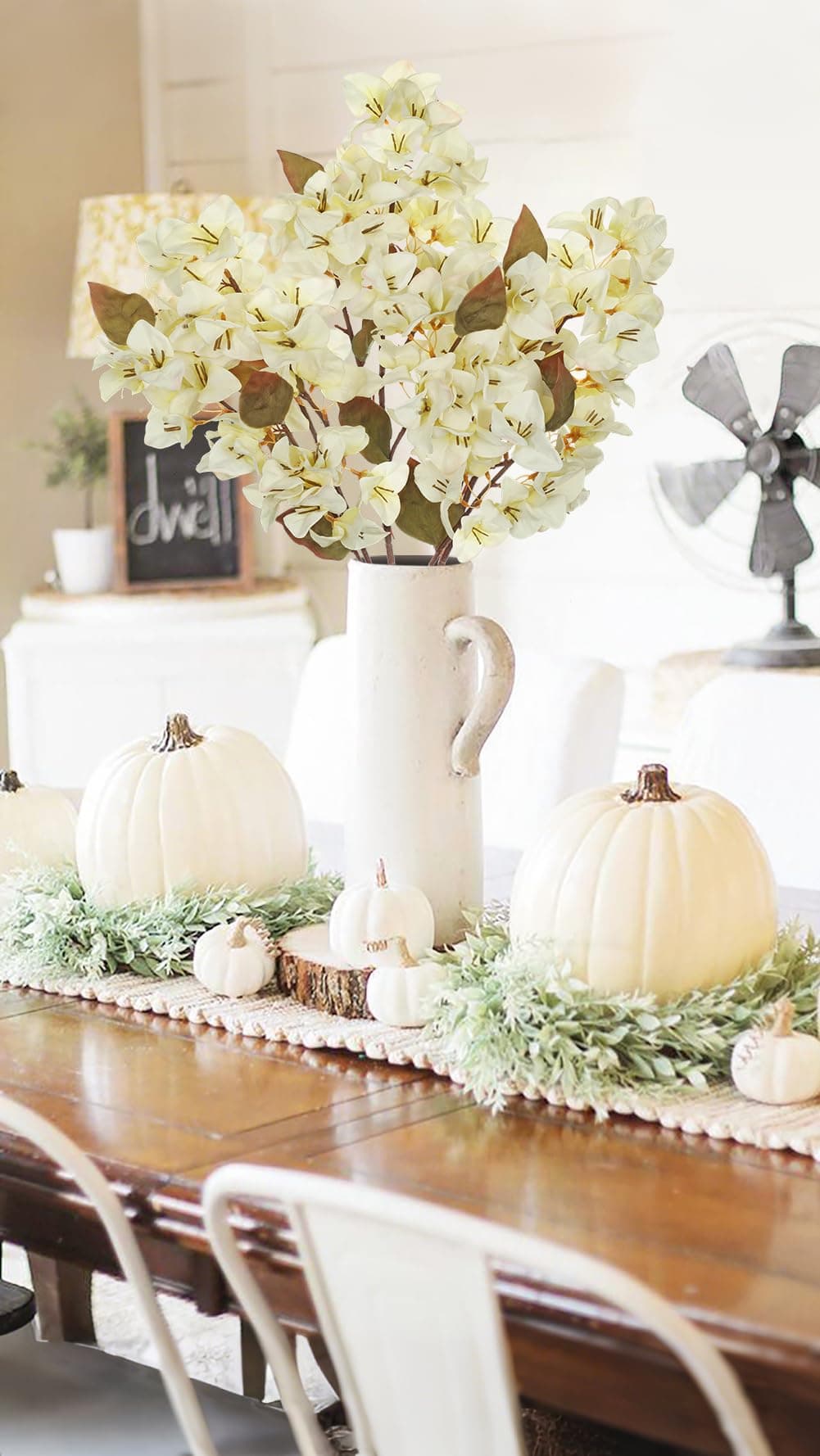 Set 5 flori artificiale bougainvillea – Decorațiuni toamnă