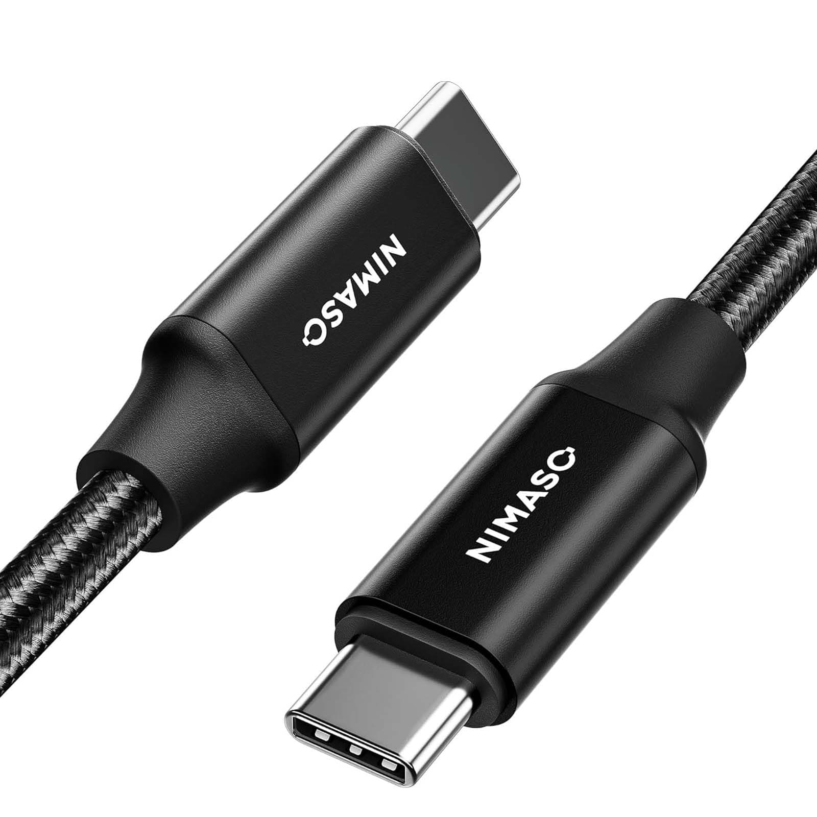 Cablu USB-C la USB-C Nimaso 3.1 Gen 2 încărcare rapidă transfer 10Gbps 1M premium