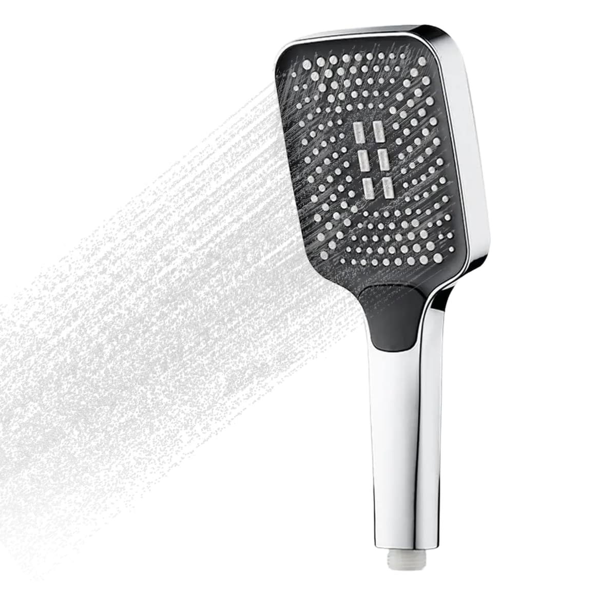 Cap duș, duș manual presiune înaltă, cap duș economisire apă cu 3 tipuri jeturi, cromat, baie
