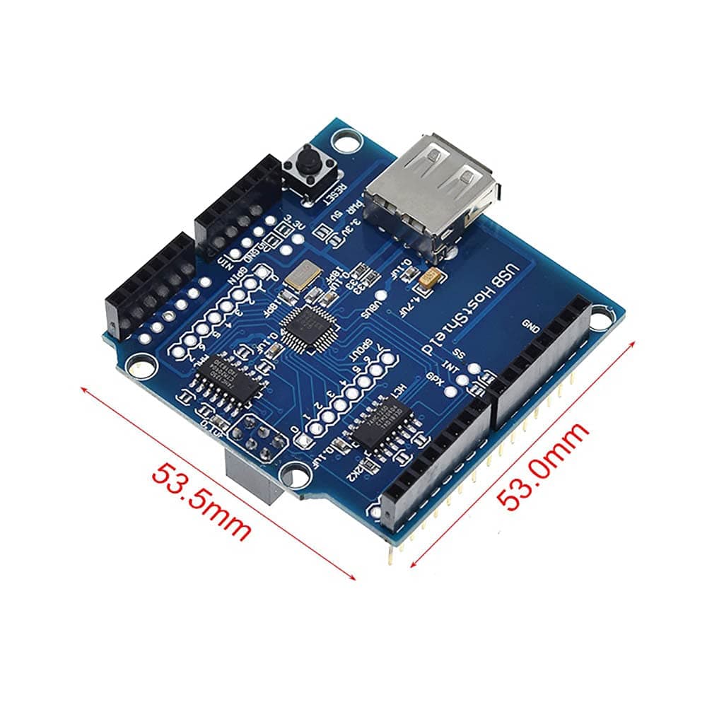 iHaospace USB Host Shield pentru Arduino UNO & MEGA – Compatibil Android ADK