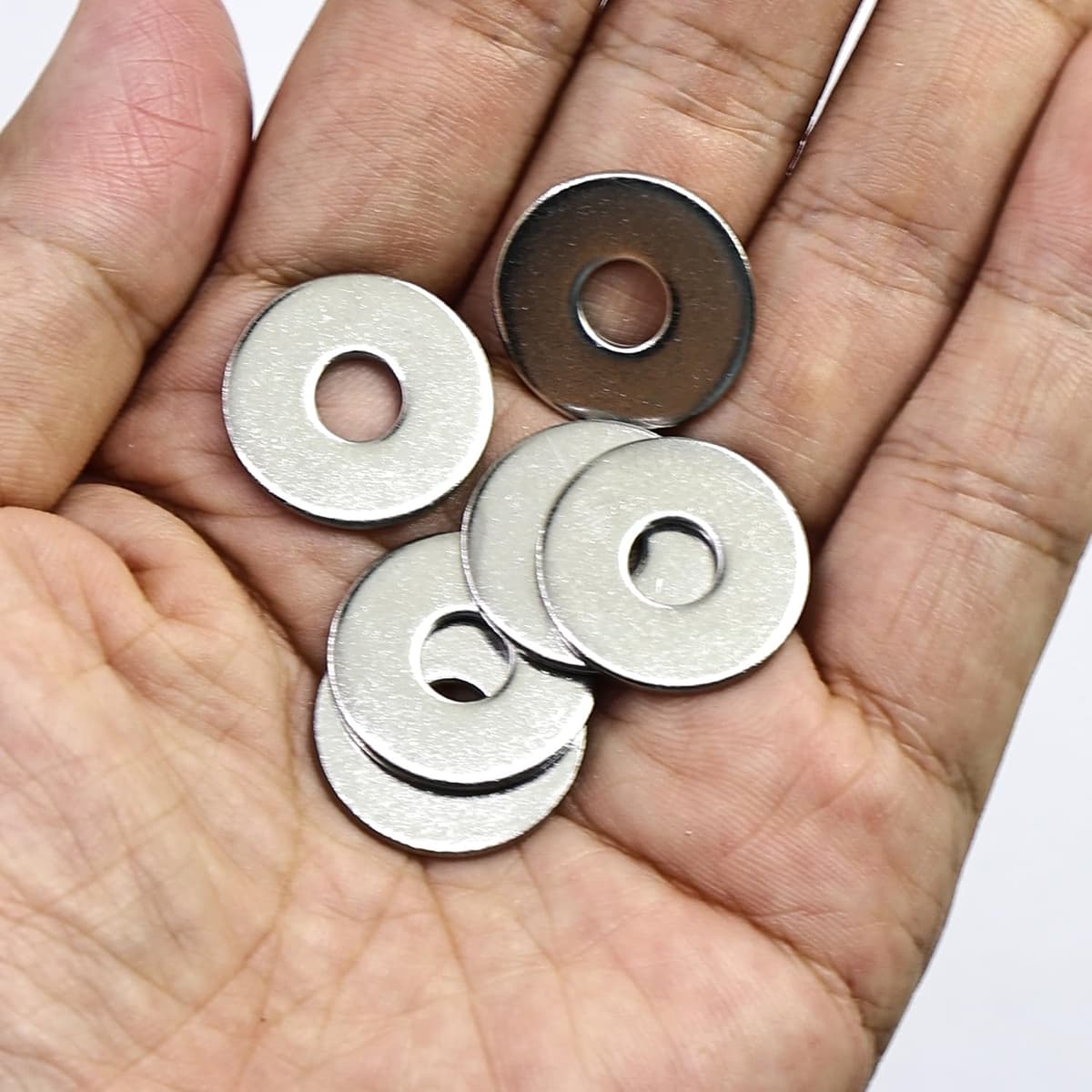 Șaibe oțel inoxidabil M6 x 20mm 20buc A2 V2A 304 – pentru șuruburi piulițe tije