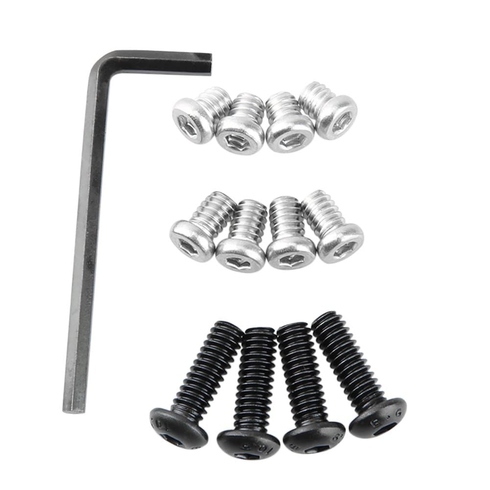 Șurub hexagonal 1/4"-20 inch pentru accesorii cage DSLR - 12 bucăți