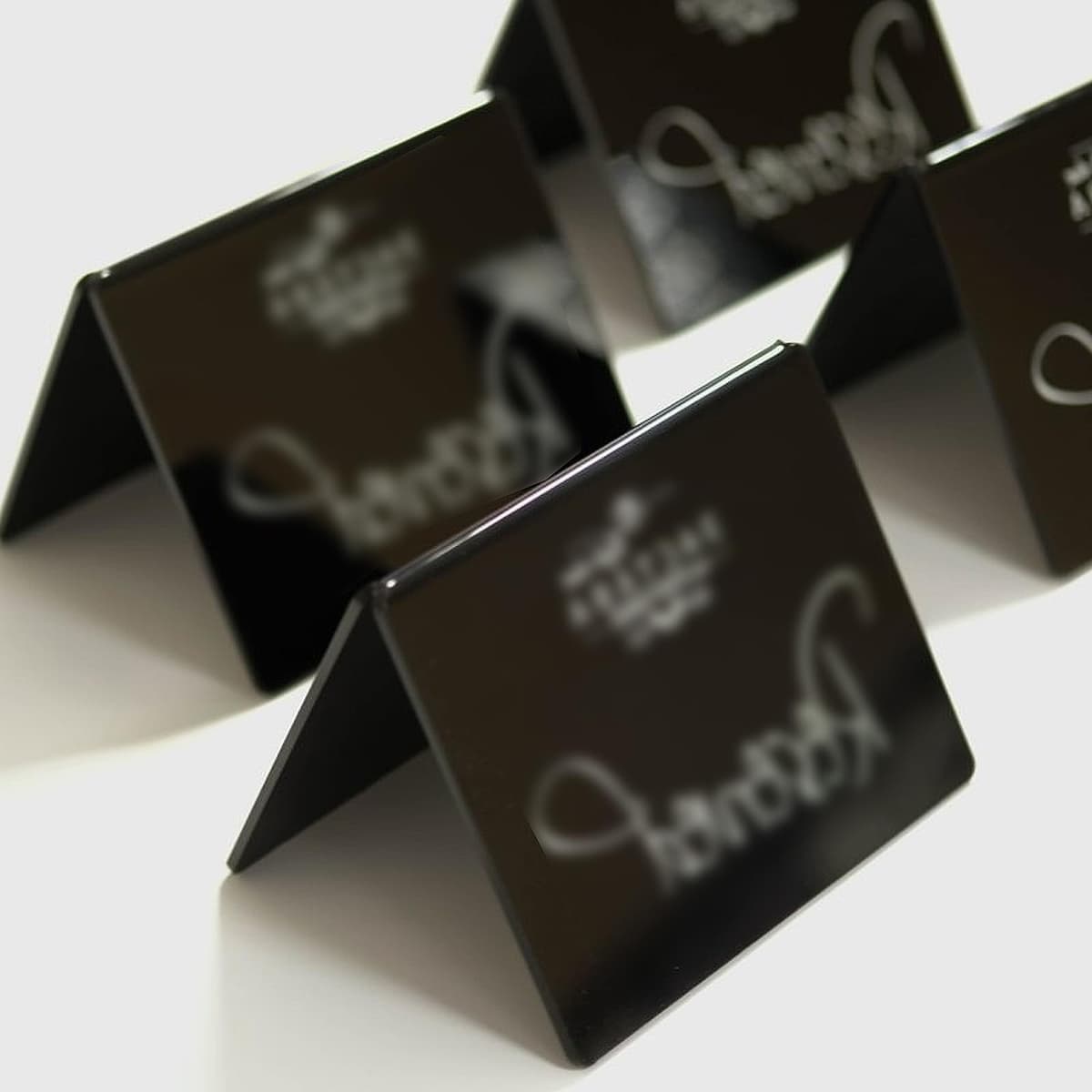 Set plăci acrilice 5 bucăți 30 x 30 cm pentru DIY crafts – negru