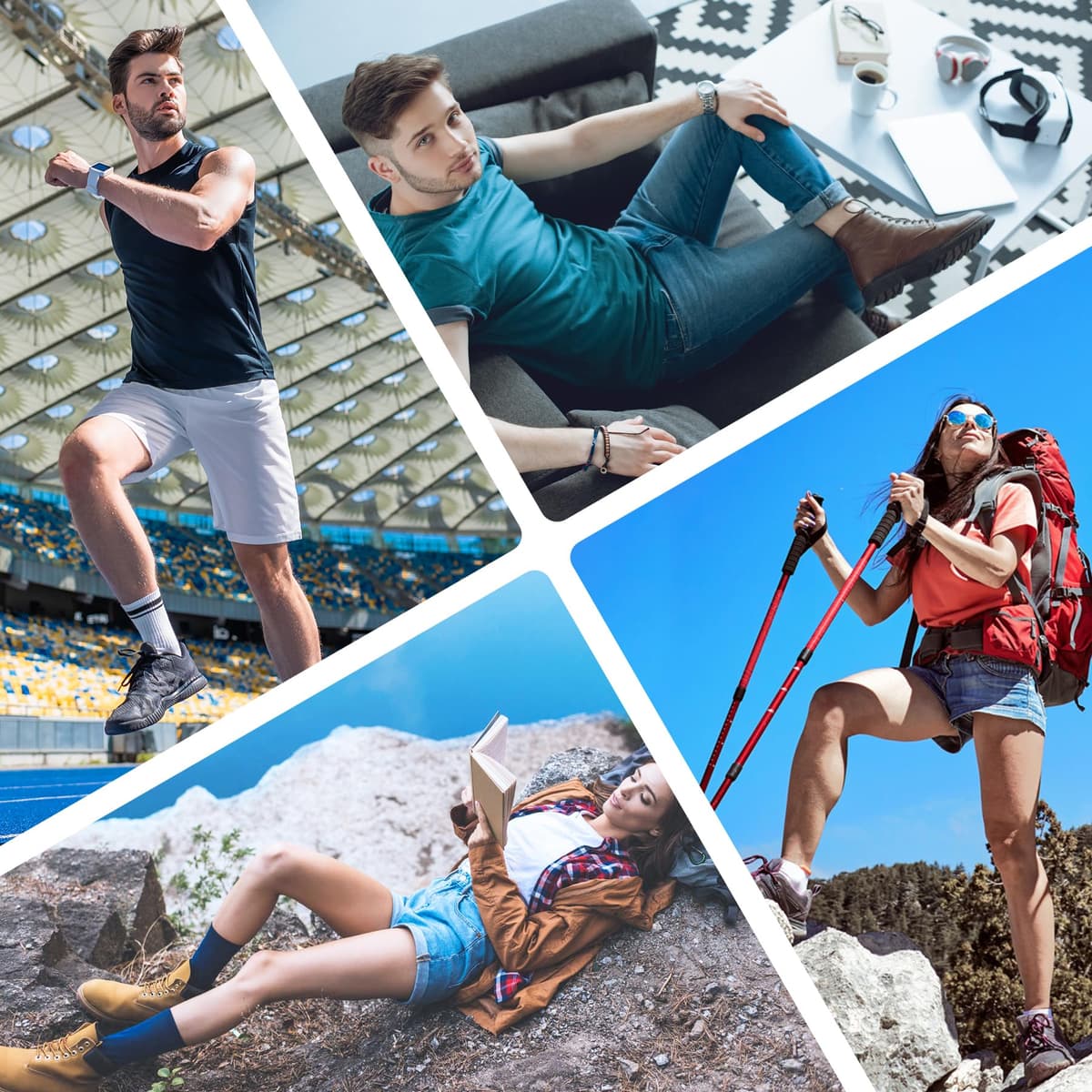 Branțuri spumă cu memorie pentru bărbați - negru mărimea 45 EU