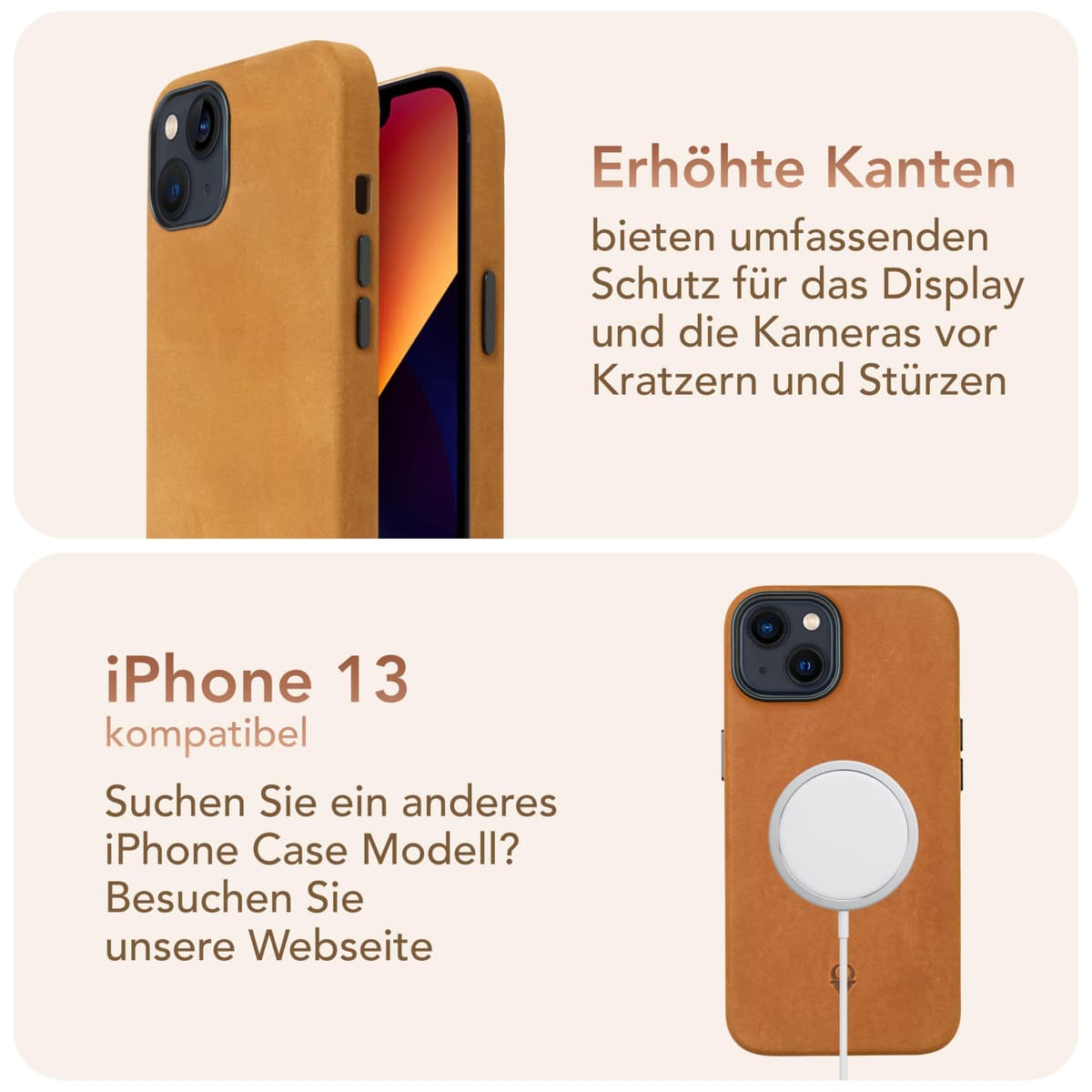 DONBOLSO husă iPhone 14 Pro Max - husă protecție piele cu căptușeală microfibră compatibilă MagSafe