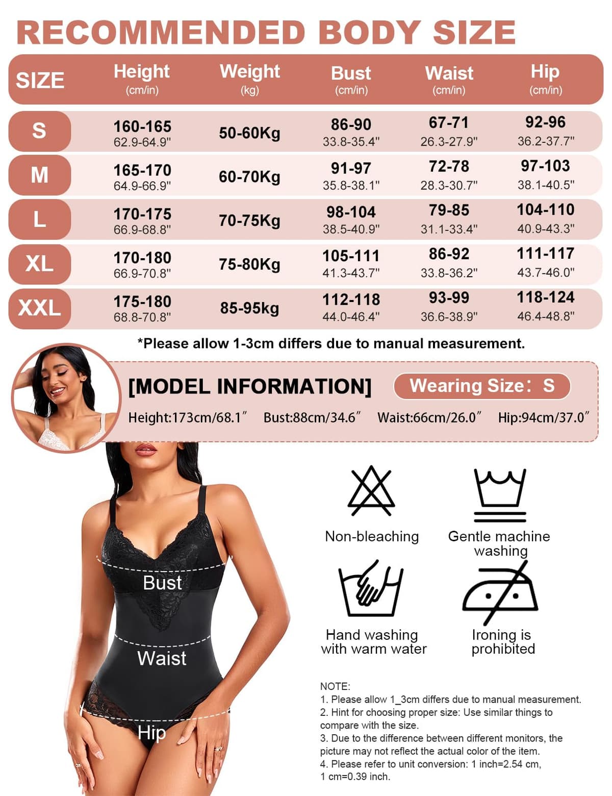 PASUDA lenjerie modelatoare control burtă body dantelă sexy corset cu sutien - negru M