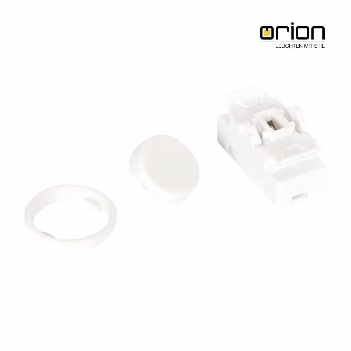 Întrerupător basculant 5 bucăți 2A 250V înlocuire pentru lămpi sub dulap - alb