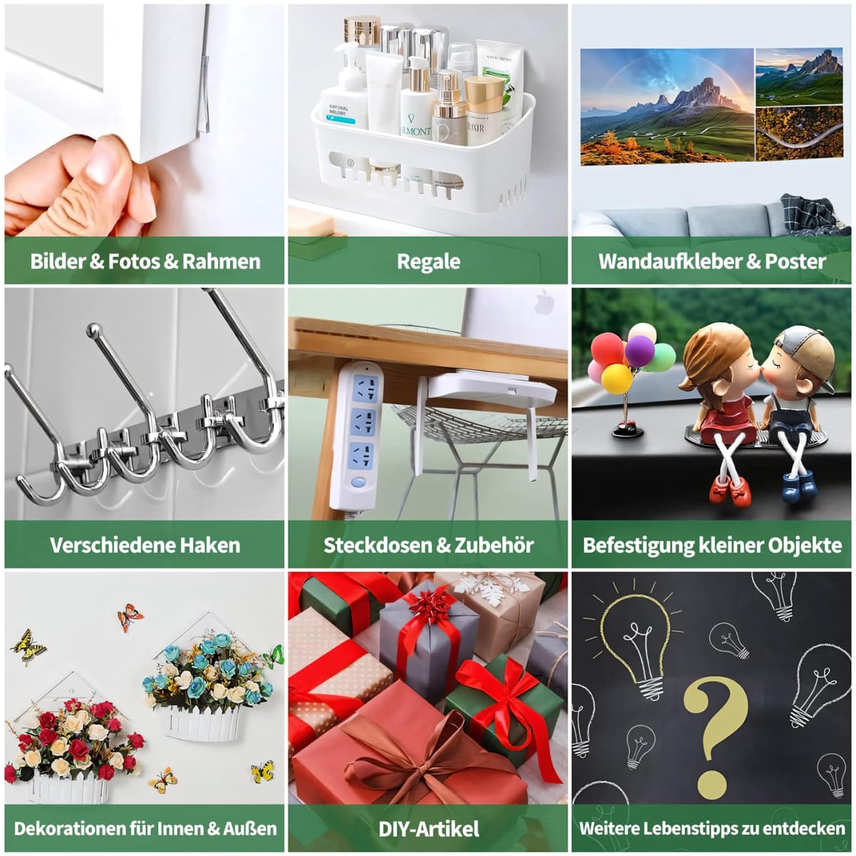 EZlifego bandă adezivă dublă nano rezistentă - transparent 3.0m x 3.0cm