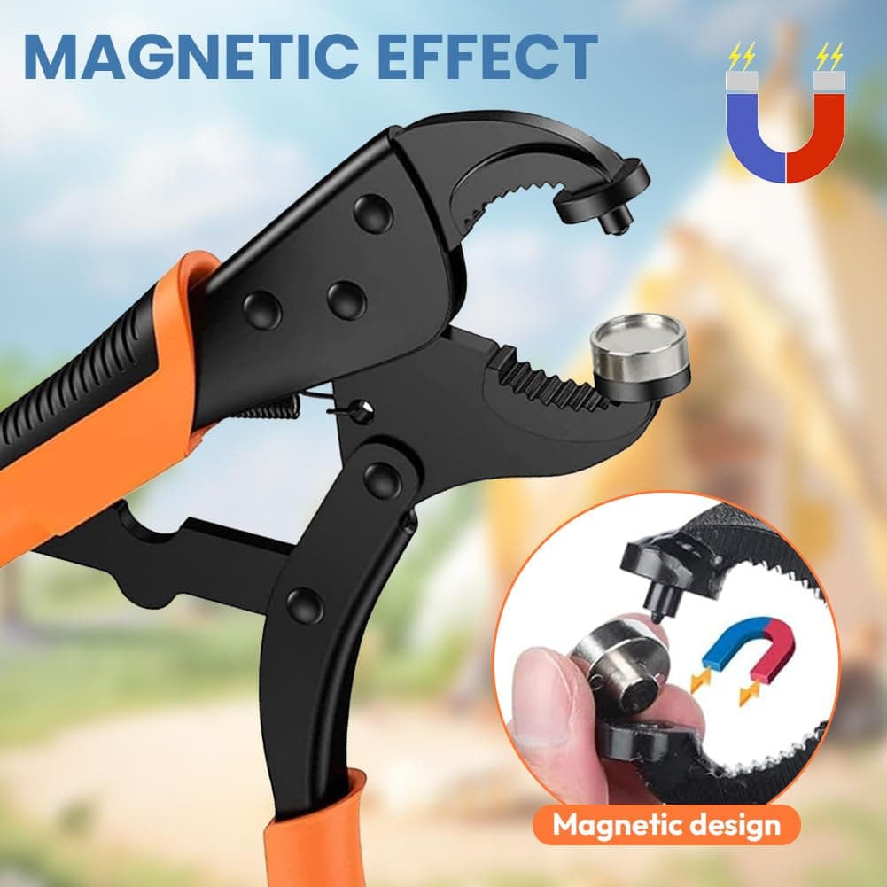 Set cleștie manual pentru ochiuri cu ochiuri 10mm - perforator pentru prelate