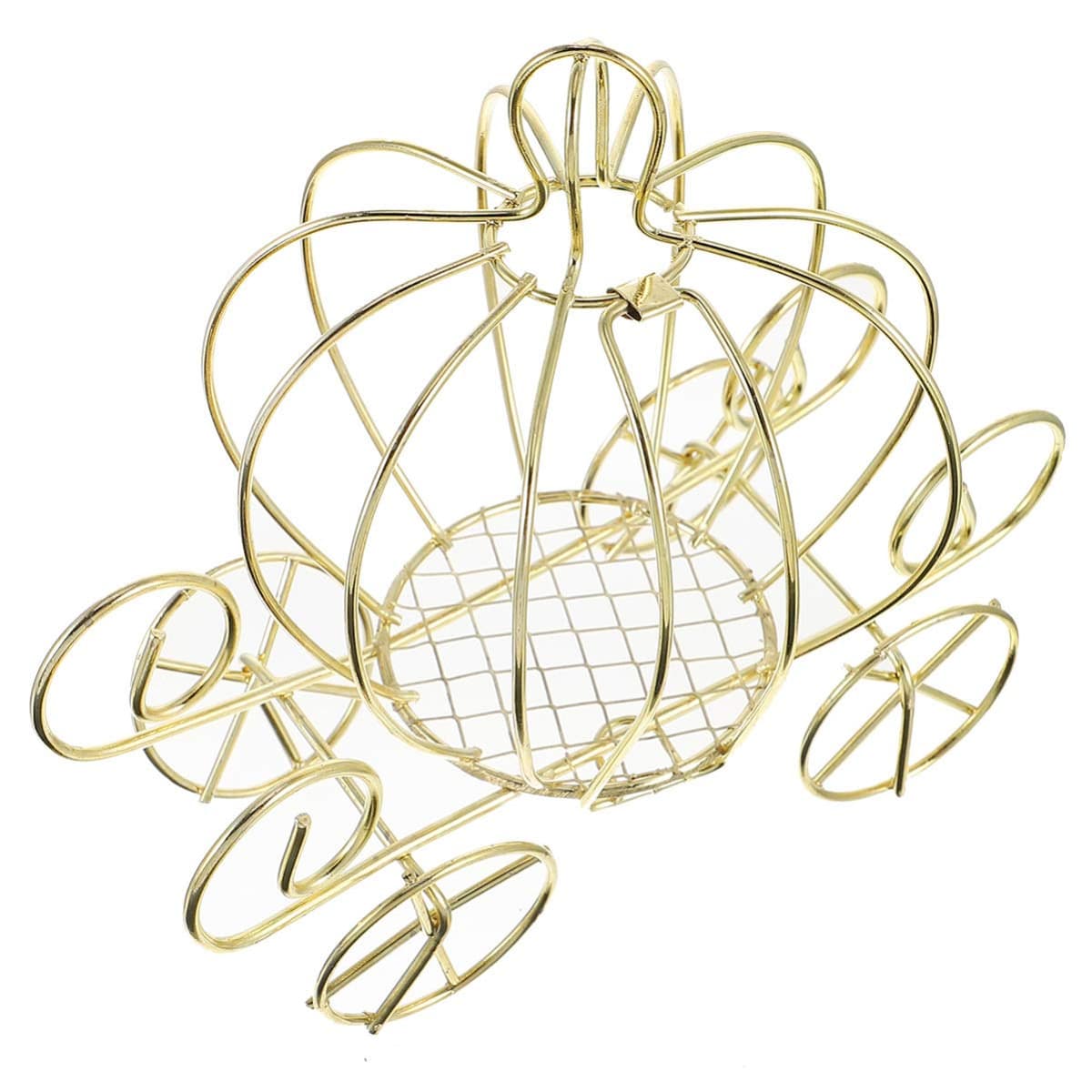 Sewroro Cutie bomboane metal decorațiune trăsură dovleac – Auriu