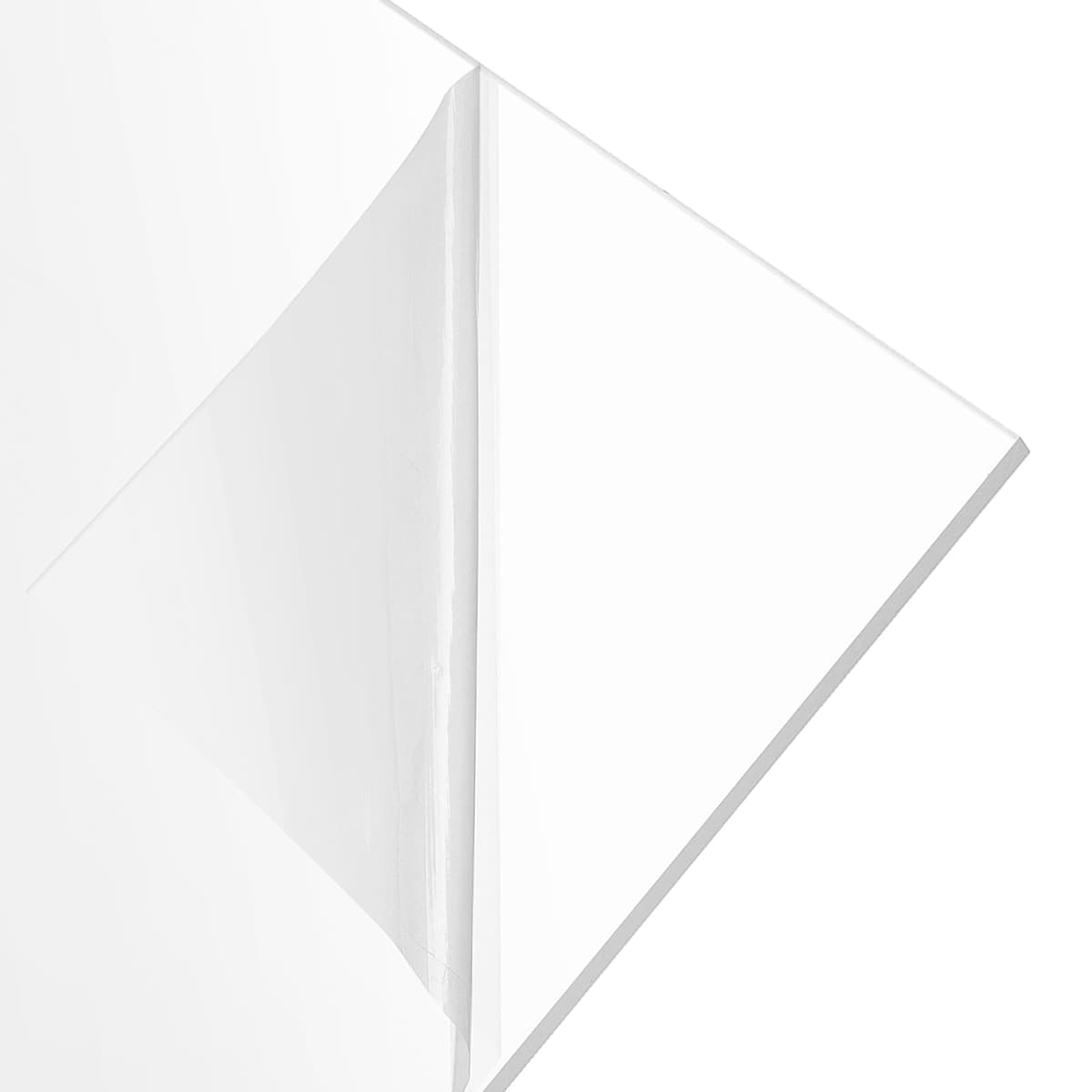 Placă Acrilică Transparentă 30x30 cm, Grosime 10 mm pentru Proiecte DIY și Meșteșuguri