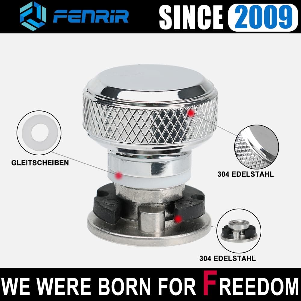 Fenrir șurub eliberare rapidă scaun motocicletă oțel inoxidabil – pentru Harley Davidson