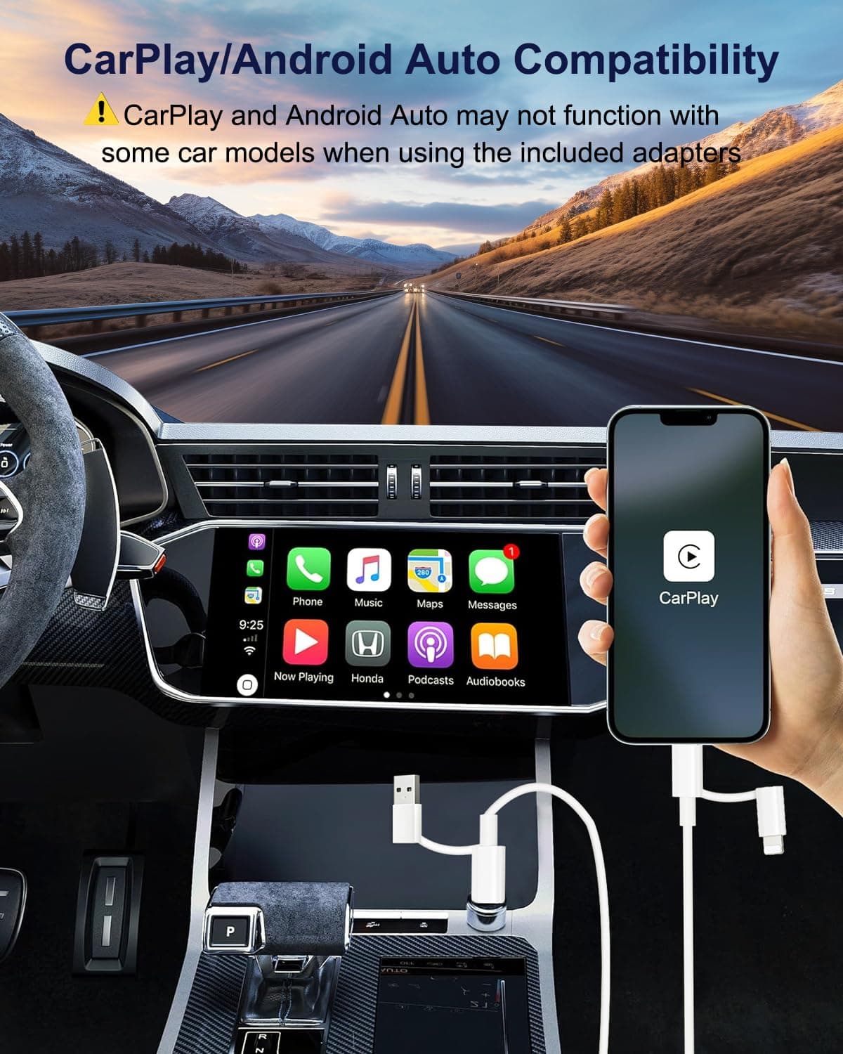 Cablu multi-încărcare CHLANT 4în1 60W rapid USB-C la USB-C adaptor Lightning universal