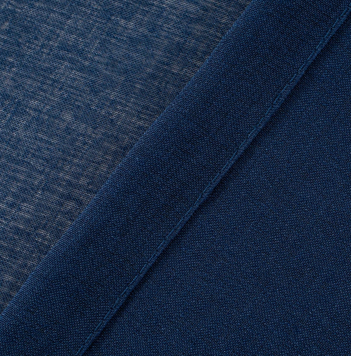 CUCRAF Perdele Transparente Albastre Panouri Salon Dormitor Inele Set 2 H225xW140CM