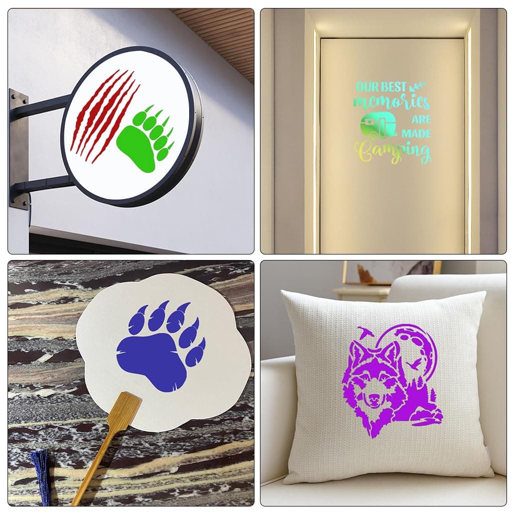 Șabloane desen animale 36 piese pentru artizanat și DIY – design multiplu