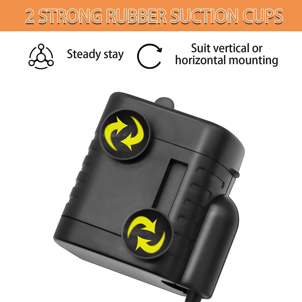 Pompă mini apă USB 1-3W 200L/H pentru acvarii iazuri plantatoare mini