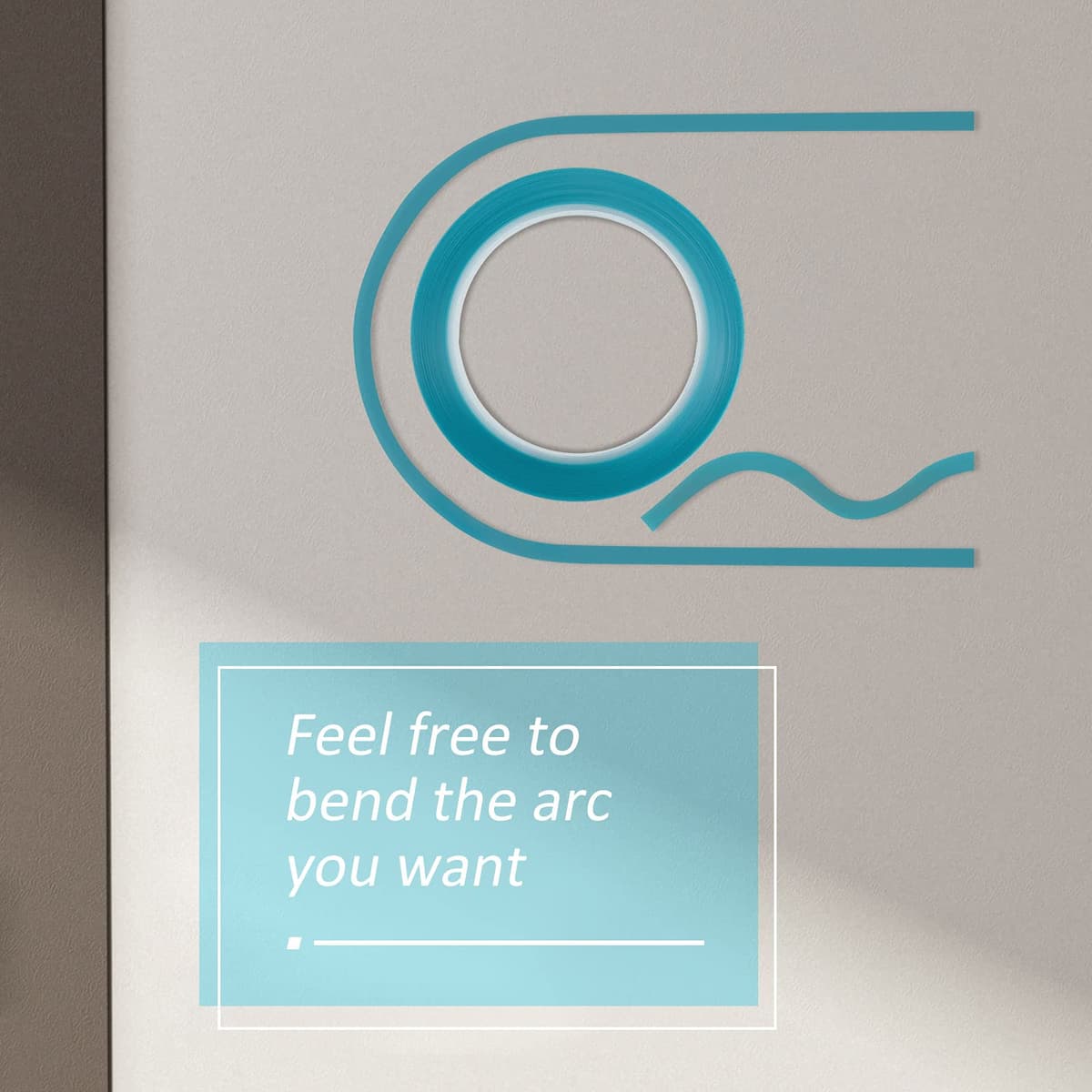 10 Role Bandă Adezivă Linie Subțire 1/8 Inch 3mm Bandă Mașină Pictură Albastru, 33m/rolă