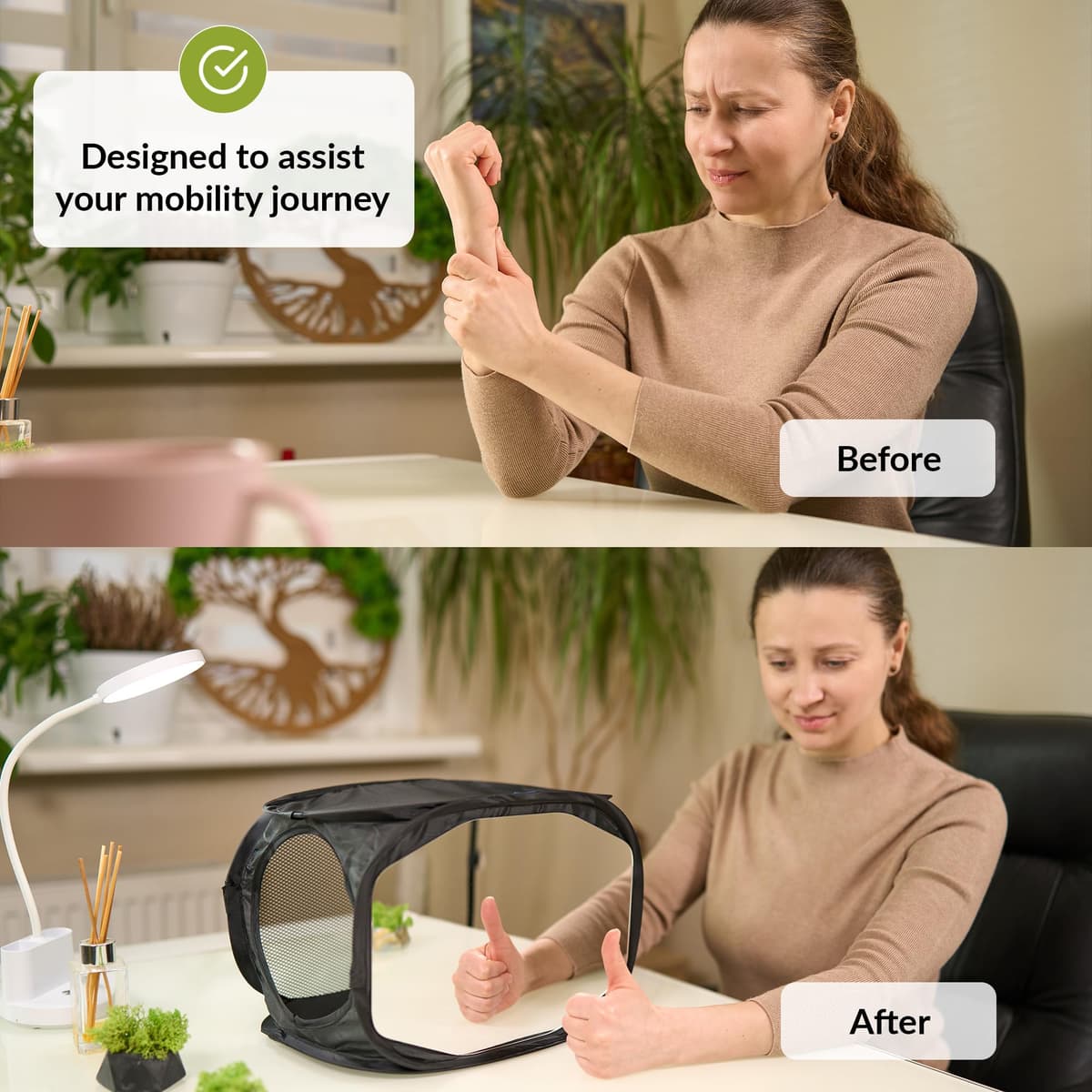 Oglindă terapie recuperare accident vascular hand terapie cutie oglindă box terapie