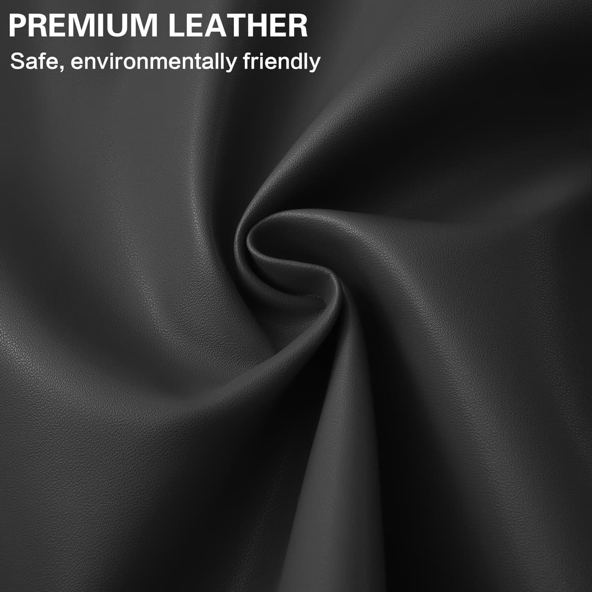 Kit reparație piele petice piele artificială autoadezivă pentru mobilier - negru neted 10x200cm