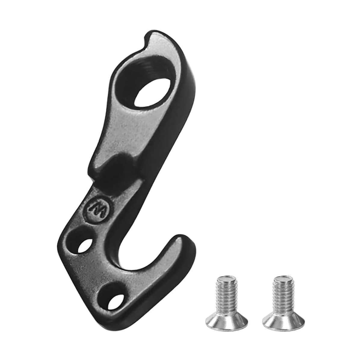 QZKJQDD Agățătoare schimbător aliaj MTB piesă înlocuire – Neagră