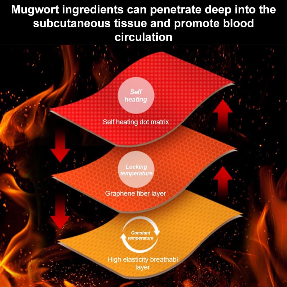 Doukesh încălzitor rinichi cașmir cu șosete, suport lombar elastic pentru durere - L (55-70 KG)
