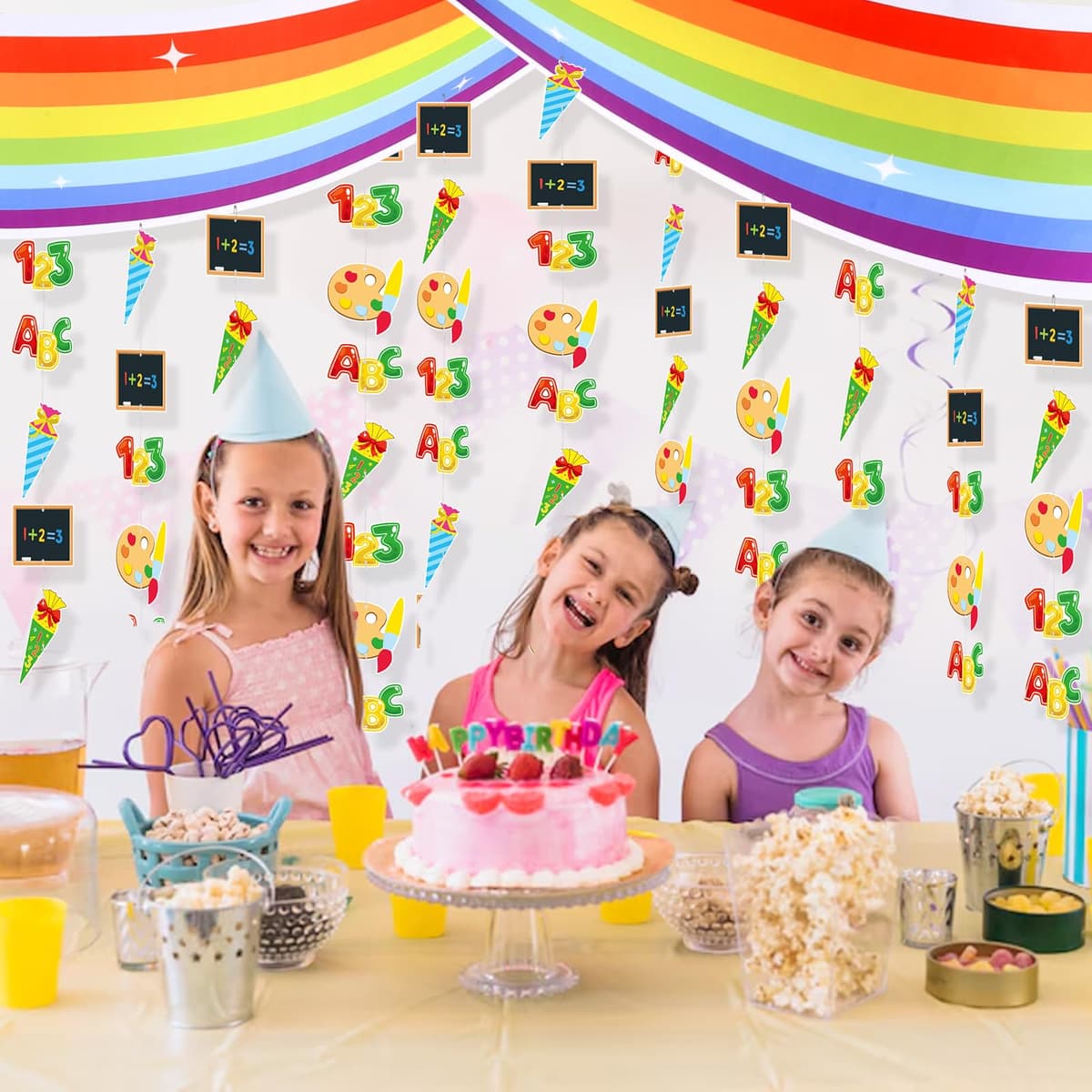 Banner suspendabil toamnă dovleac ghirlandă frunze arțar – 270x30cm