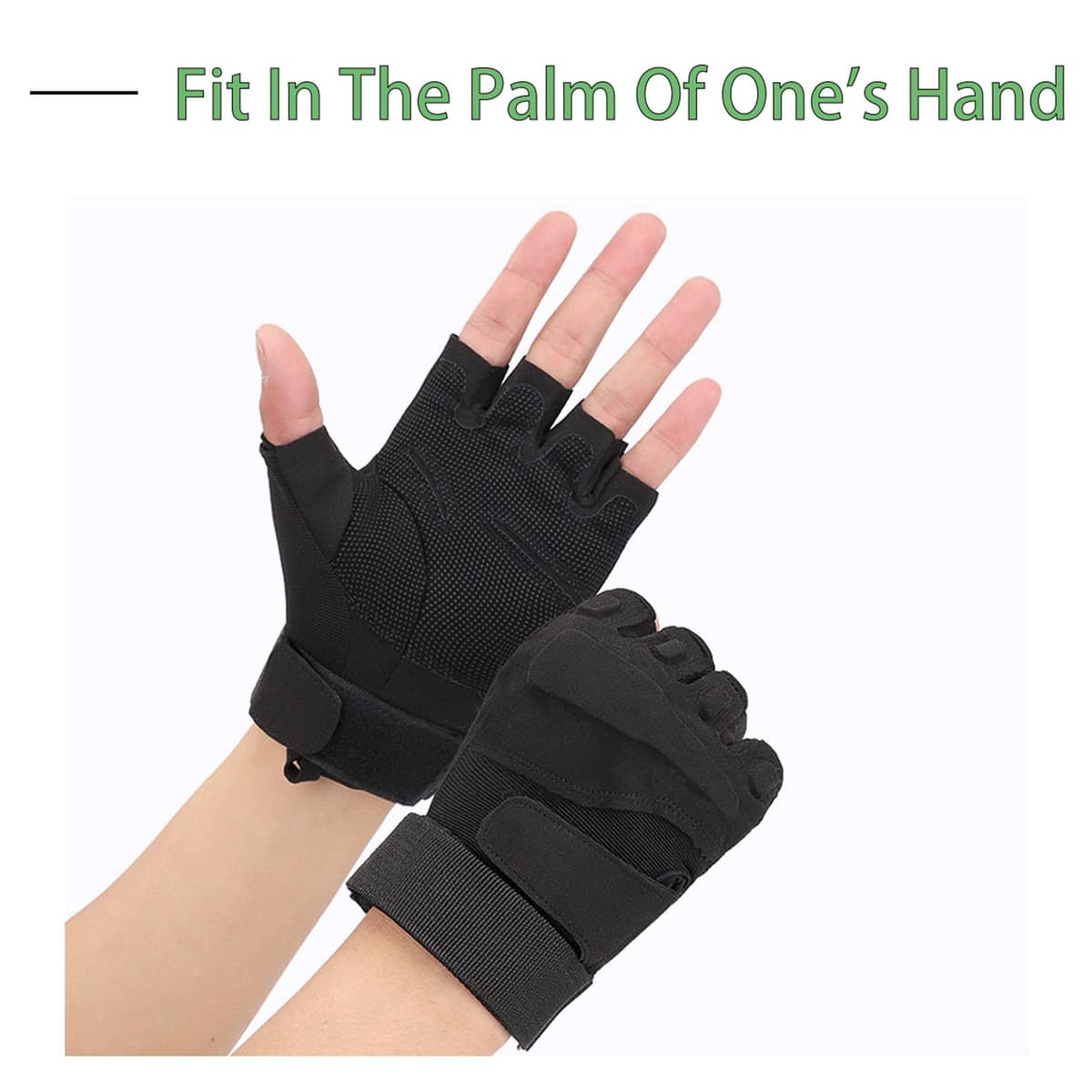 Mănuși fitness antialunecare silicon pentru haltere și sport – Negre