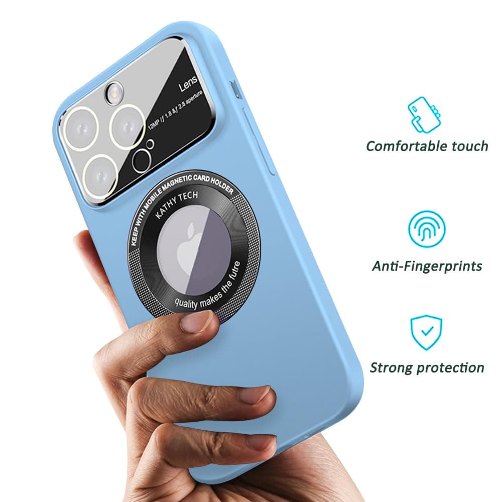 Rdyi6ba8 husă mată iPhone 13 Pro, compatibilă încărcare wireless protecție cameră ultra subțire mov