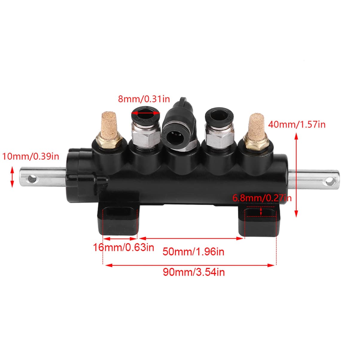 Valvă control aer pedal pentru schimbător anvelope – aliaj aluminiu