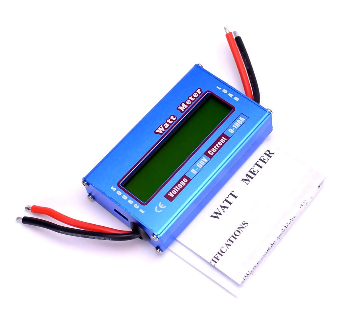 ARCELI analizor putere DC 60V/100A LCD digital tester baterie voltmetru ampermetru