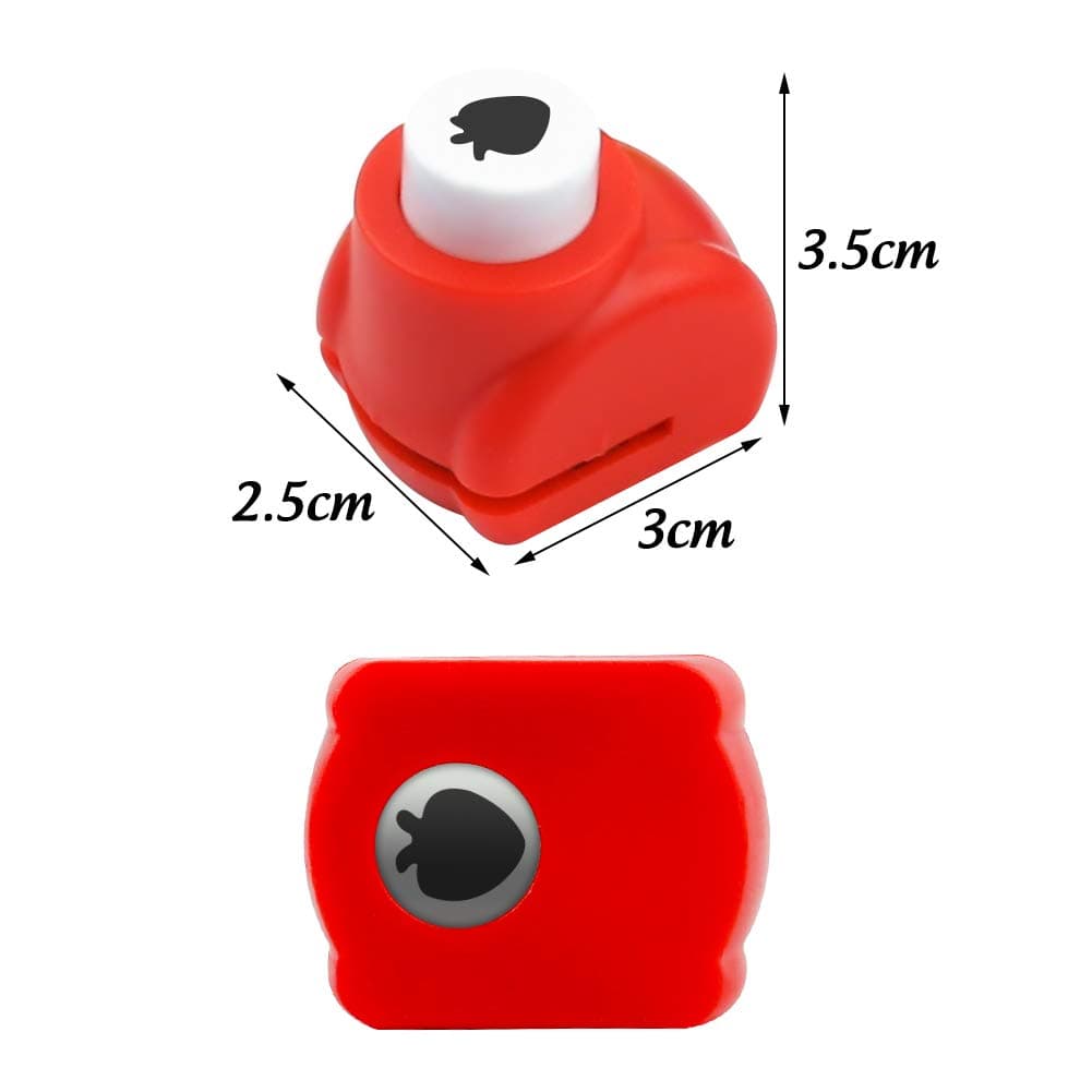 Set HAKACC 20 piese mini perforatoare, perforator hârtie motiv copii 20 forme pentru artizanat scrapbook