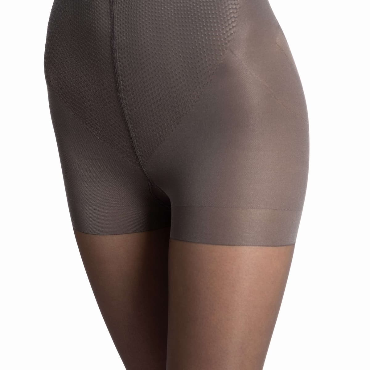 Ciorapi modelatori subțiri control burtă – Gri XL