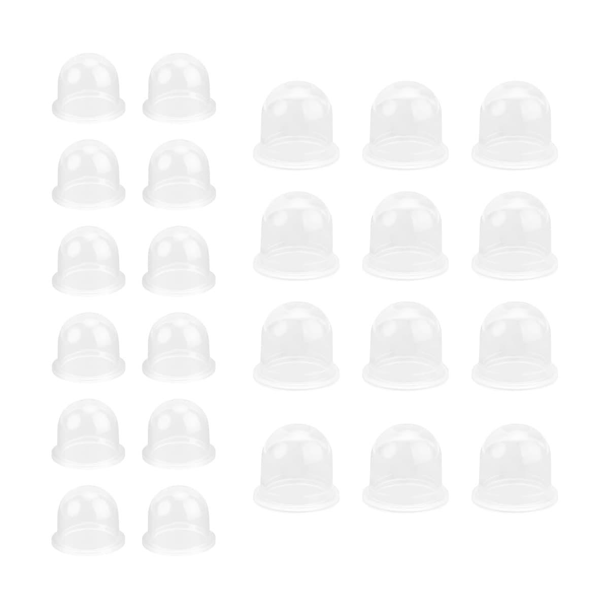 24 buc bulbi amorsare, MYLERCT 2 mărimi bulbi carburator, pentru drujbă, suflante, trimmer