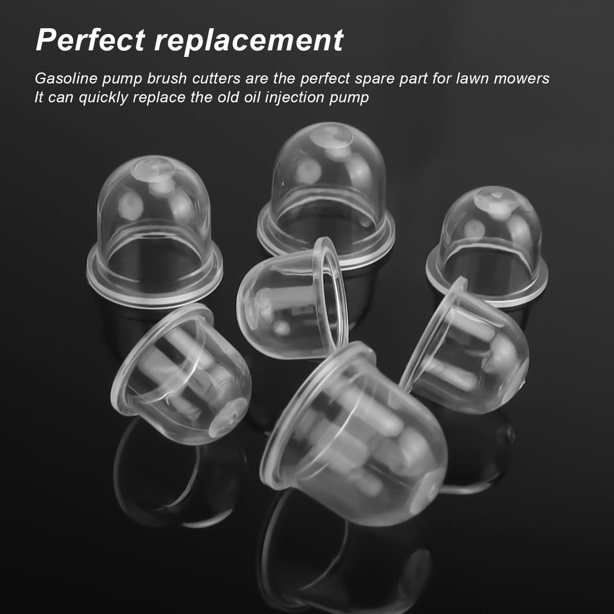 24 buc bulbi amorsare, MYLERCT 2 mărimi bulbi carburator, pentru drujbă, suflante, trimmer