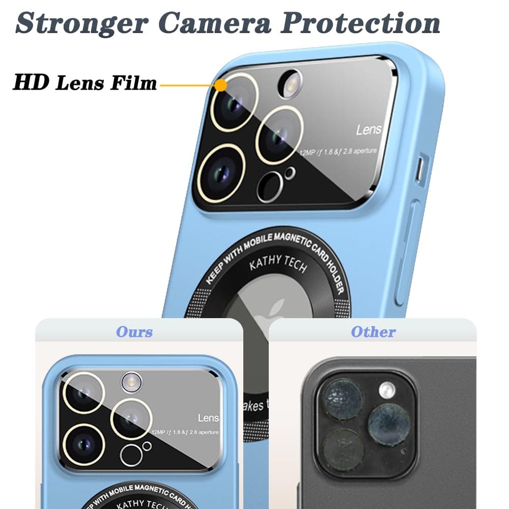 Rdyi6ba8 husă mată iPhone 13 Pro, compatibilă încărcare wireless protecție cameră ultra subțire mov