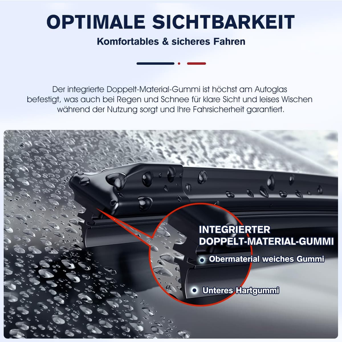 Set perii ștergătoare parbriz față + spate VW Golf 7 – 3 piese 650mm/450mm/280mm