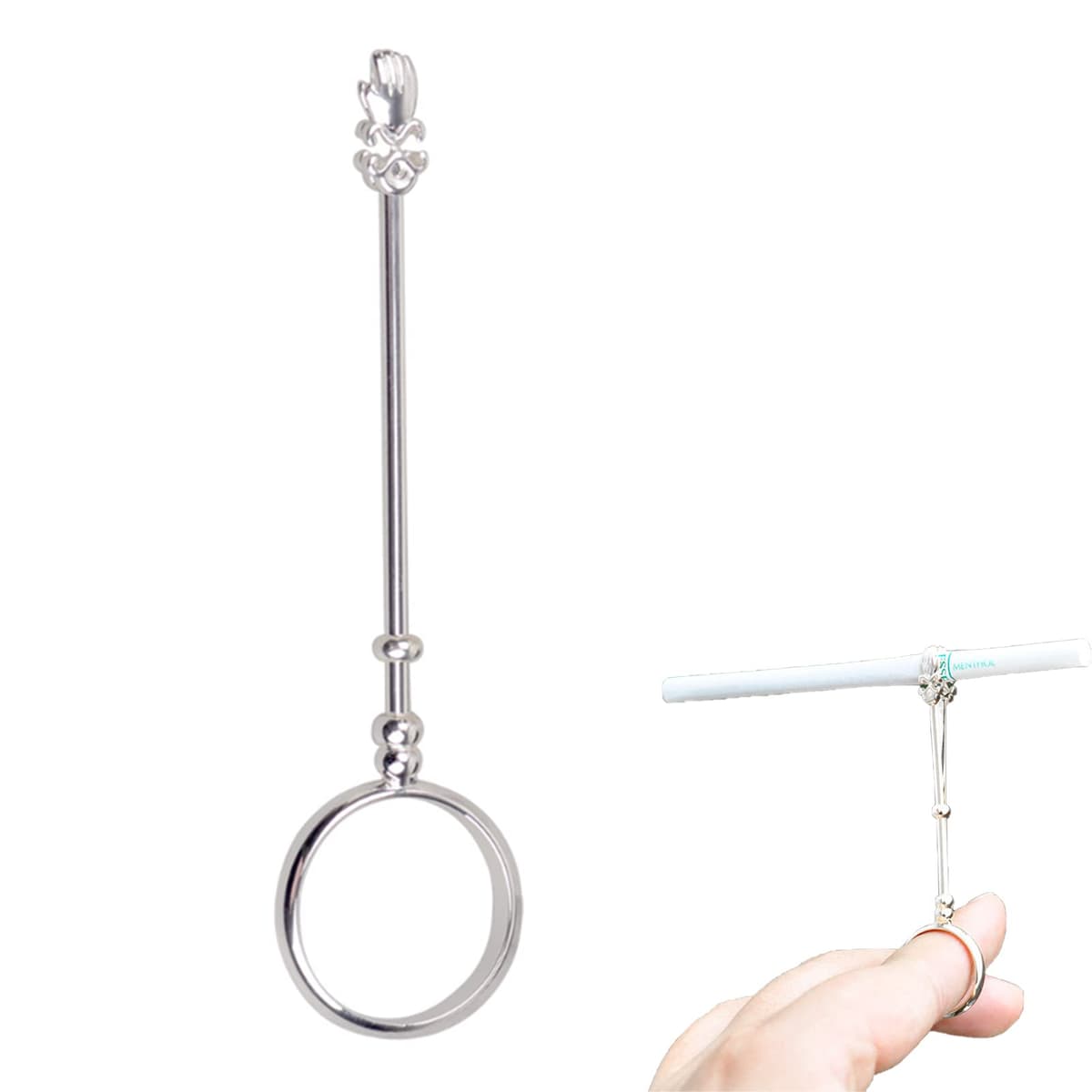 Suport inel deget pentru țigară pentru bărbați și femei – 75 mm