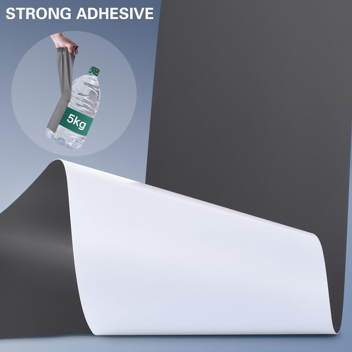 Sgooyir kit reparație piele, 10x200cm piele artificială autoadezivă, petice pentru scaune auto, canapele - gri închis